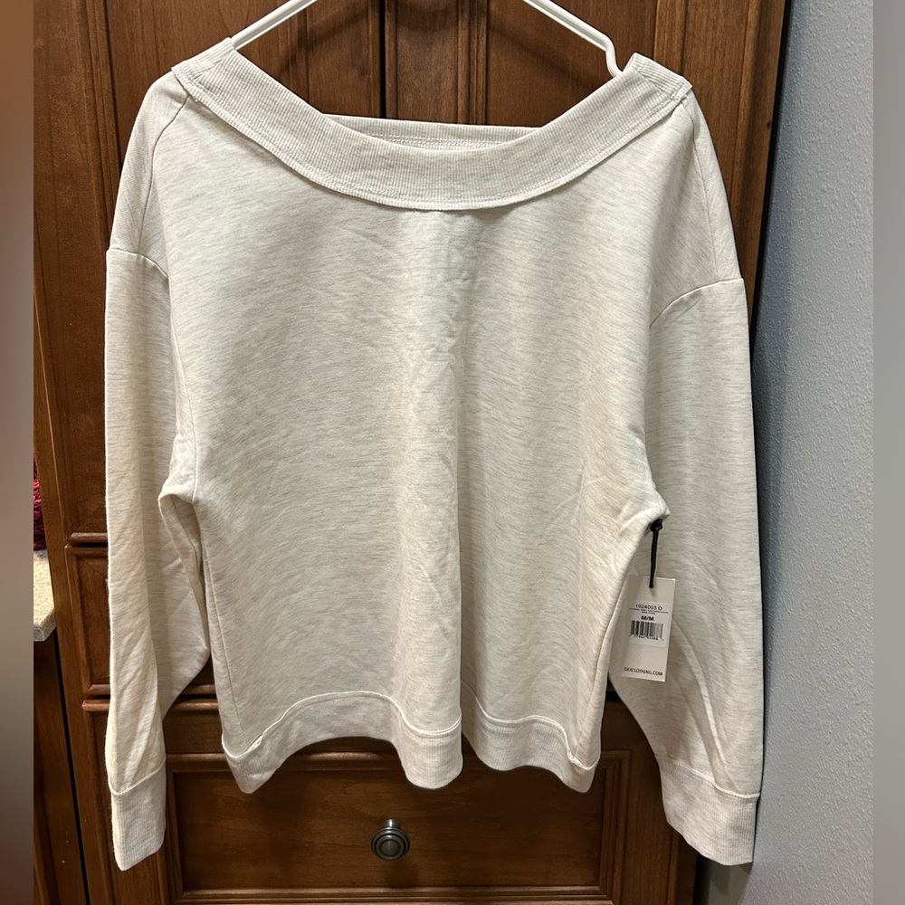 NWT Dex boutique open-back sweater